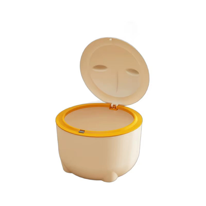 Cat Excrement Trash Can Fully Enclosed Cat Litter Basin Cat Toilet Cat Litter Special Garbage Can Excrement Supplies